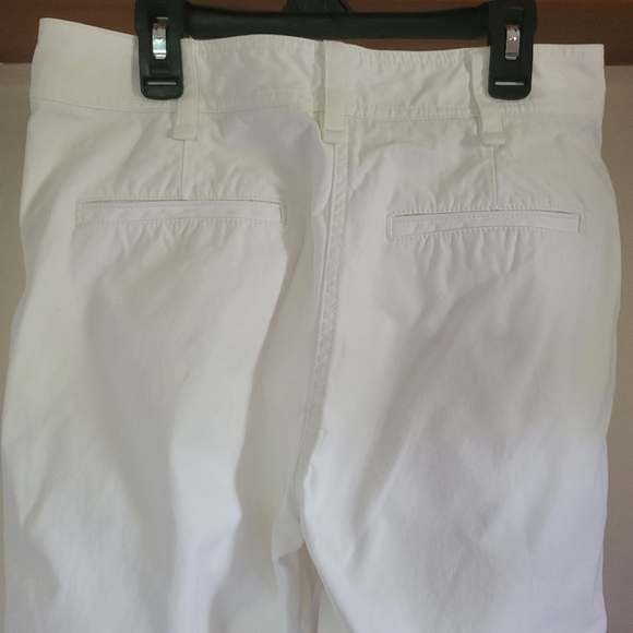 Rag & bone Fey High-Rise Wide Leg Cropped Pants in white Size 4 - Picture 11 of 14